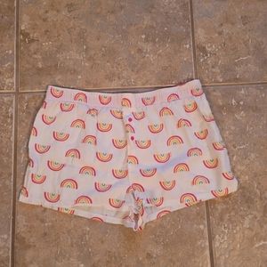 Victorias Secret Pink Sleepwear Rainbow Shorts Size Small